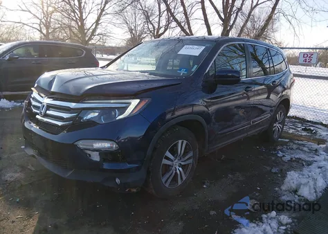 2016 Honda Pilot Ex-L z USA, uszkodzony, nr VIN 5FNYF6H59GB067227